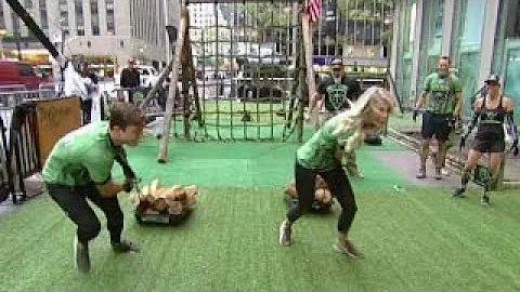 Carley Shimkus, Adam Klotz take the Green Beret Ch...