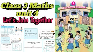 Class 3 Maths unit 4 Let's Join Together scert kerala new textbook
