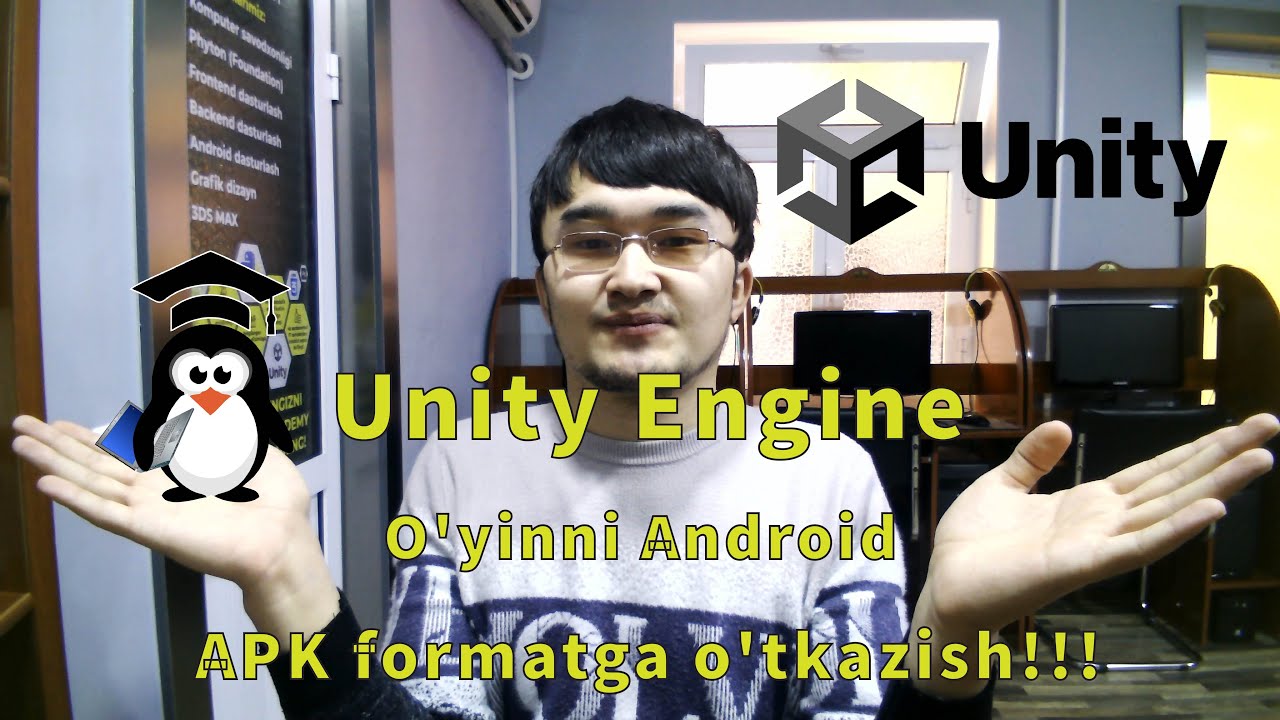 Unity Engine O'yinni Android APK formatga o'tkazish - Toshmurodov Javoxir