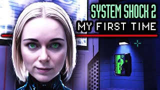 My First Time in the SCARIEST Space Horror Game EVER made (HARD) • SYSTEM SHOCK 2 • Part 1