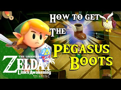 Video: Zelda: Link's Awakening - Penjara Bawah Tanah Key Cavern, Di Mana Untuk Mencari Lokasi Pegasus Boots