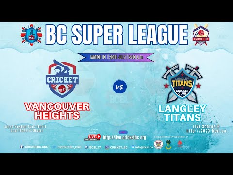 BC Super League - 2023 -  Game #19 - Vancouver Heights vs Langley Titans