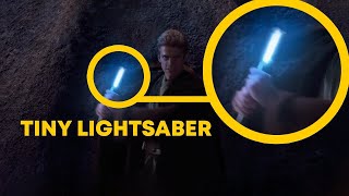 Star Wars With Tiny Lightsabers