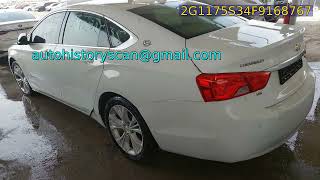 2G1175S34F9168767 Chevrolet Impala 2015