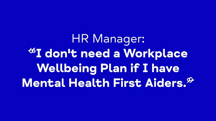 Myth busting Mental Health First Aid 4