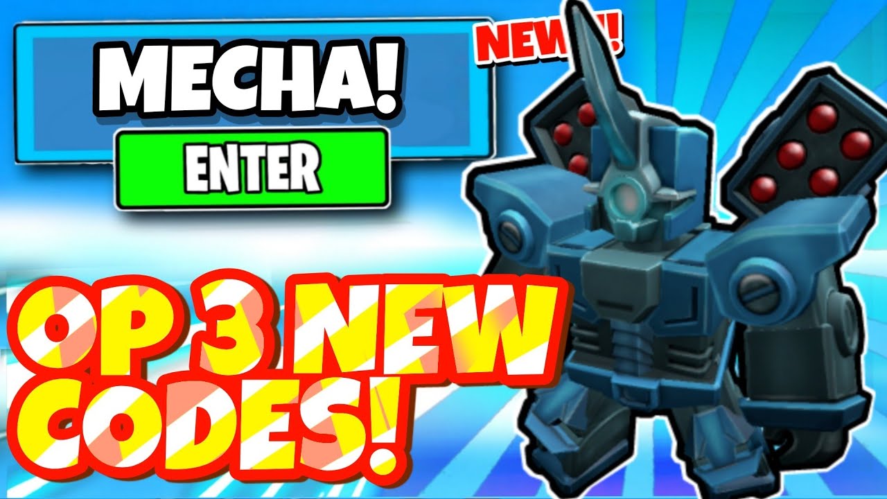  NEW 3 ALL WORKING CODES For MECHA SIMULATOR In Roblox Mecha Simulator Codes YouTube