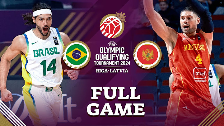 Brazil v Montenegro | Full Basketball Game | FIBA Olympic Qualifying Tournament 2024 - Latvia