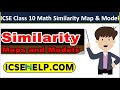 ICSE Class 10 Math's Similarity Map & Model