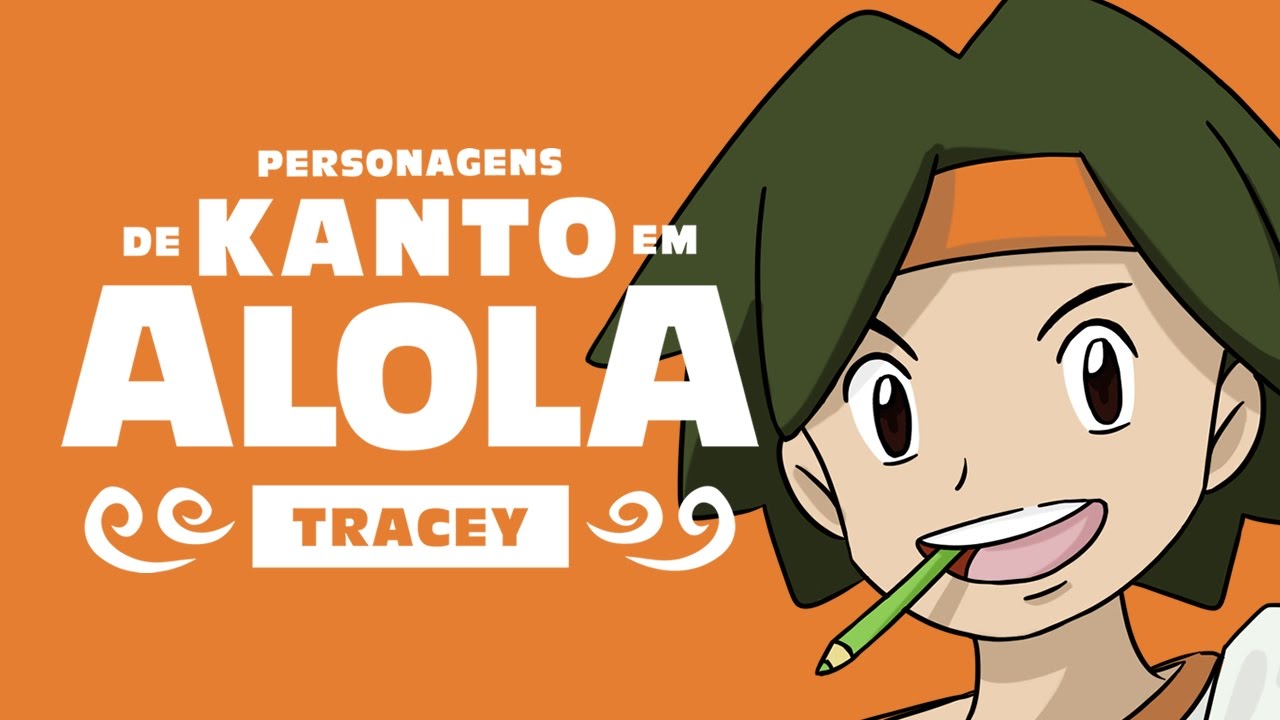 Como seria o Tracey em Pokémon Sun & Moon? 