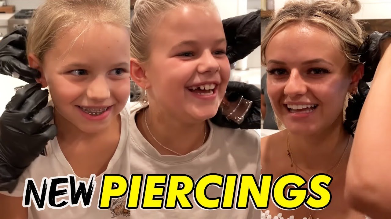3 New Piercings  | The LeRoys