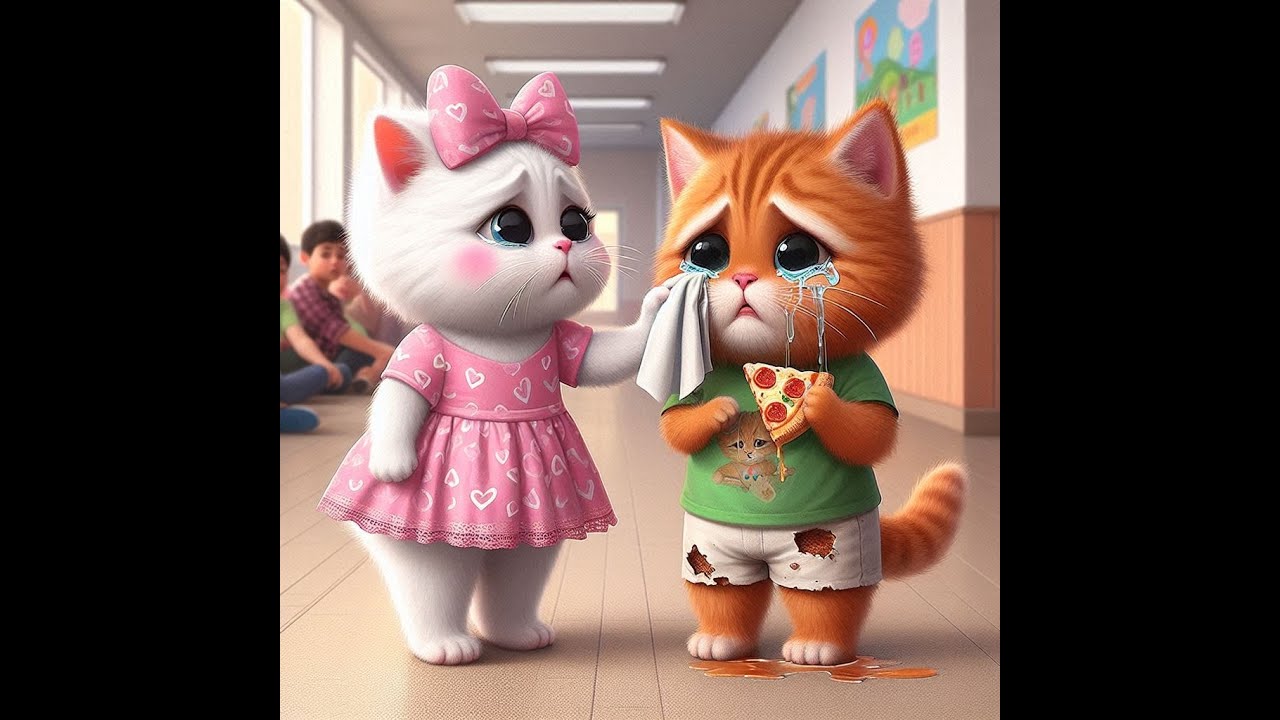 Ginger Cat Pooped While Eating Pizza… You Won’t Believe What Happened