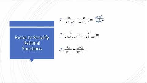 Intermediate Algebra Section  6.2 Part 1