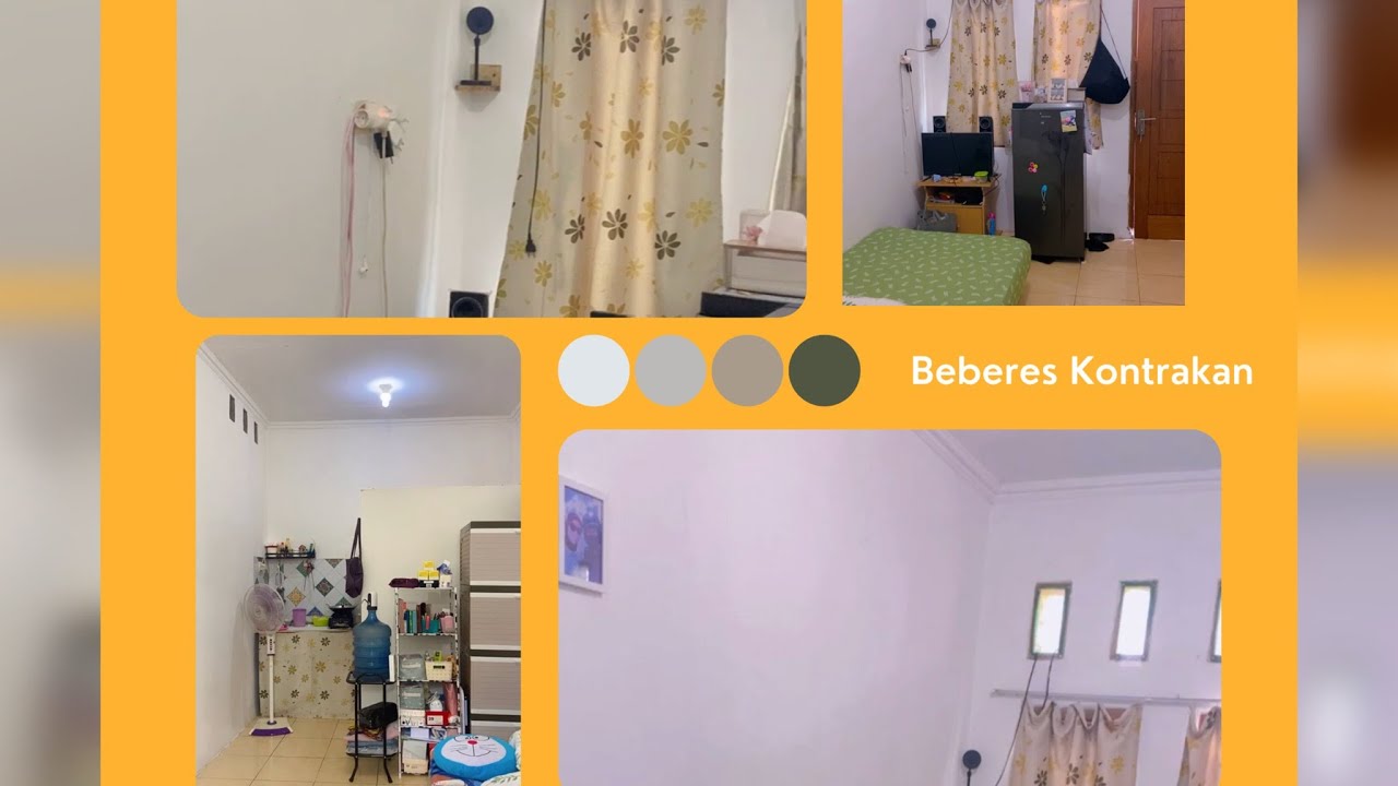 BERSIH-BERSIH KONTRAKAN 1 PETAK DI HARI MINGGU !!