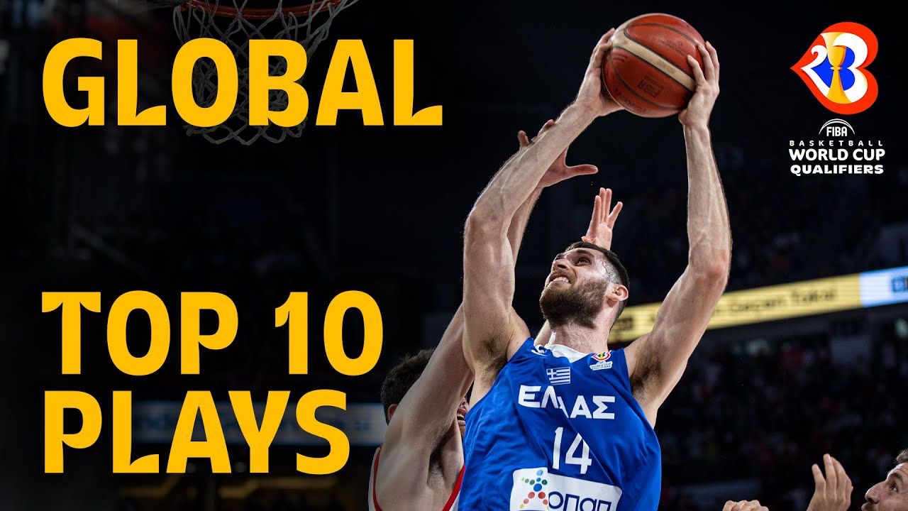 GLOBAL TOP 10 BASKETBALL PLAYS FIBAWC 2023 FIBA Basketball World