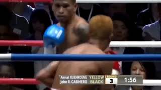 John Riel Casimero vs Amnat Ruenroeng FULL FIGHT HIGHLIGHTS ( TKO )