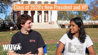 Making a Mark: UVA Class of 2028 President and Vice President's Vision