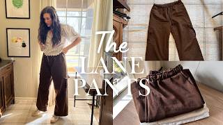 Sew The Lane Pants With Me: Coziest Pants EVER