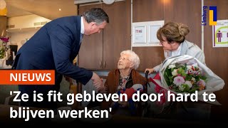 Oudste Limburger blaast 108 kaarsjes uit 🎂
