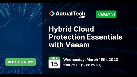Hybrid Cloud Protection Essentials with Veeam