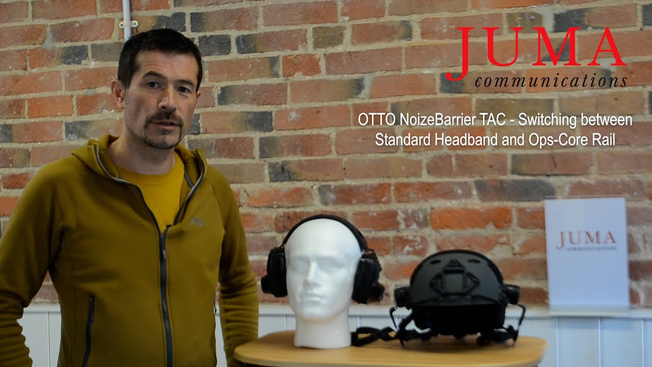 Switching the OTTO NoizeBarrier TAC from Headband to Ops-Core Rails