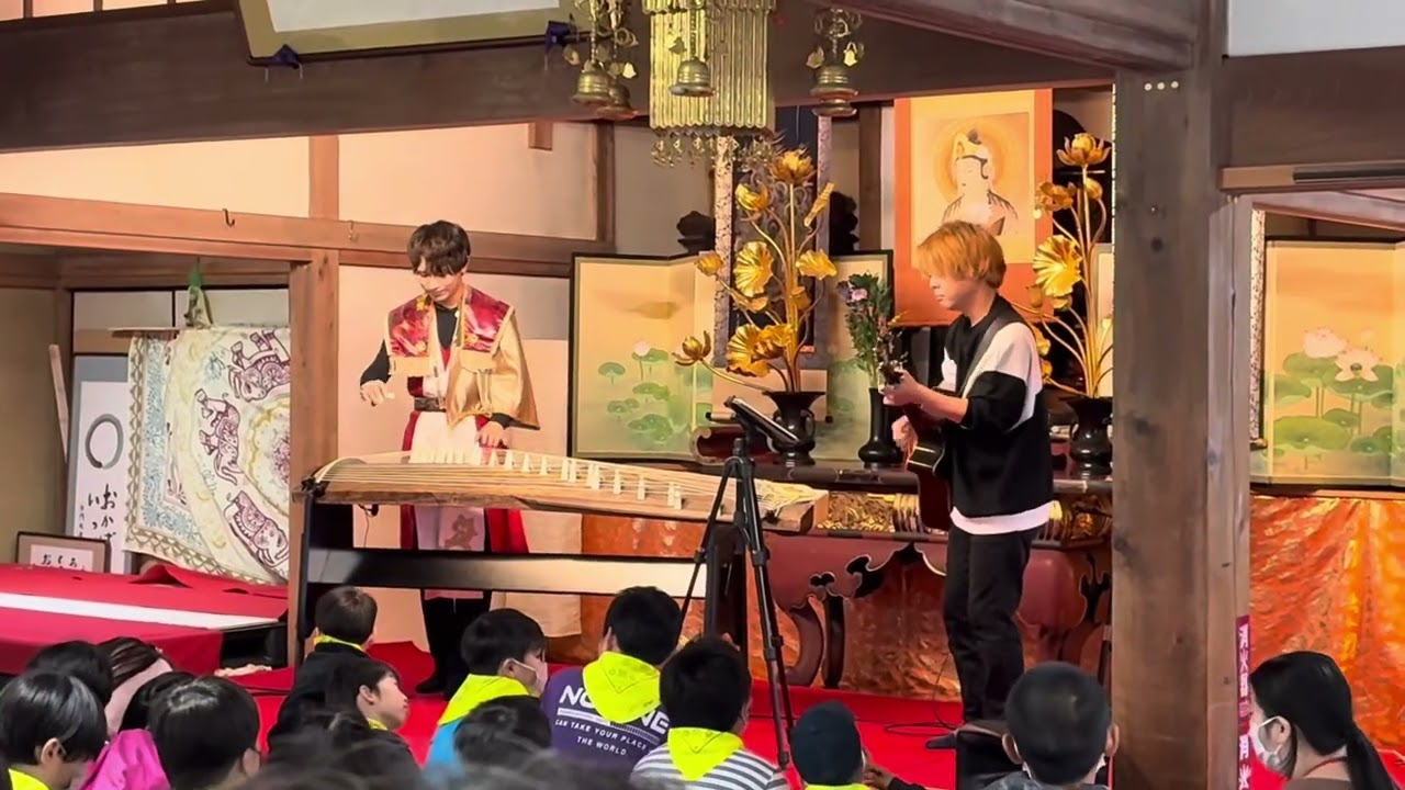 10月26日加須市龍興寺チャリティーコンサート　こどもの部