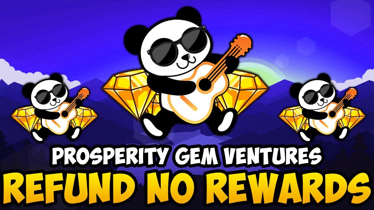 PGV - REFUNDS DO NOT INCLUDE REWARDS (PROSPERITY GEM VENTURES CRYPTO UPDATES & NEWS)