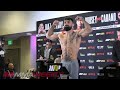 Nate Diaz vs Mike Perry Official Weigh-Ins 🔥