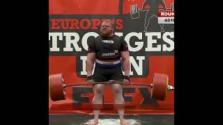2014, Leeds, Benedikt Magnússon 461kg (1016lbs) #strongman