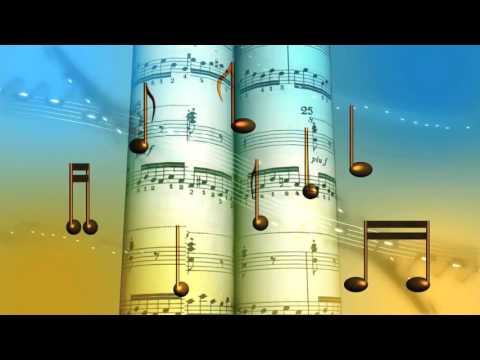 Музыкальный футаж - Musical footage