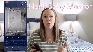 NANIT BABY MONITOR REVIEW | Real Life Use + Honest Thoughts | Breathing Wear Review