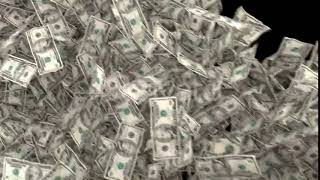 Dollar Bill falling | Motion Graphics - Videohive template