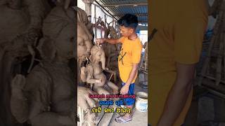 ganesh murti making #shorts #trending #viral