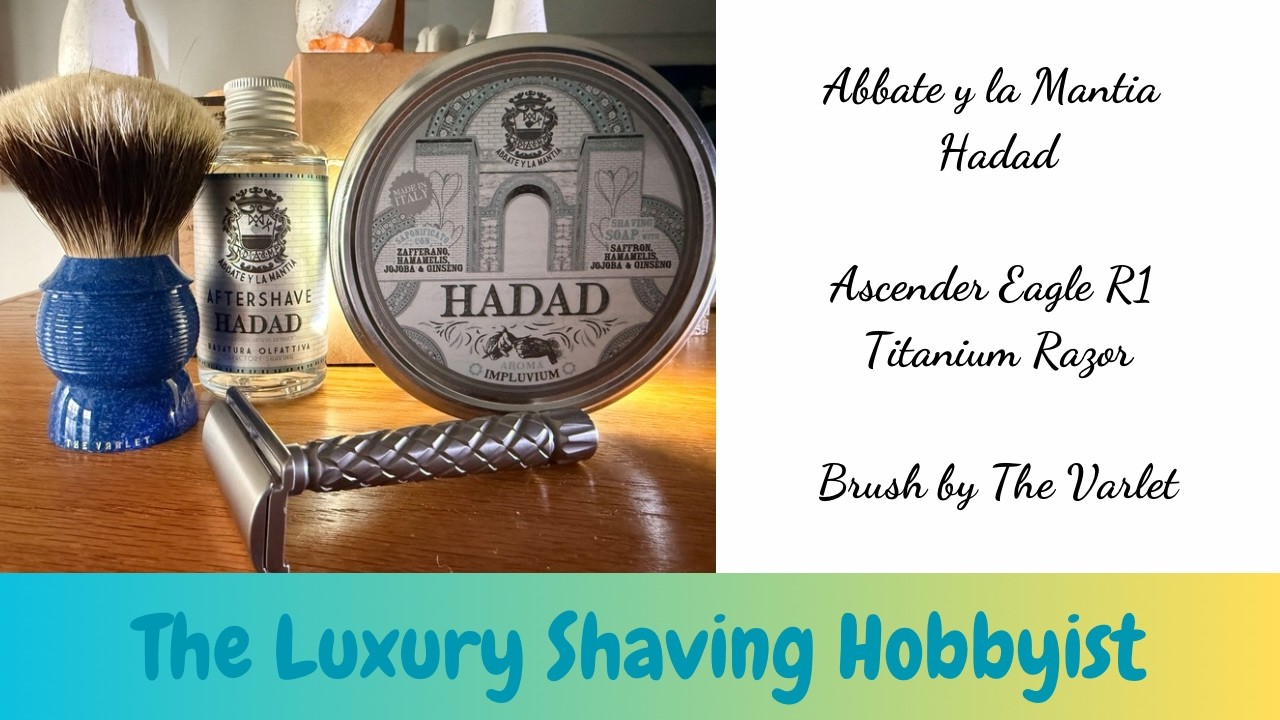 Abbate y la Mantia Hadad - Ascender Titanium Eagle R1 Razor - Beehive Brush by The Varlet