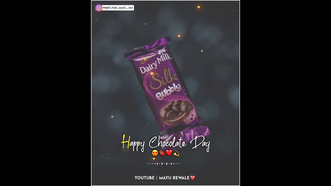🍫Chocolate Day Status2021| Chocolate Day Shayari Status Chocolate Day Status Happy Chocolate Day2021