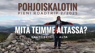 Matkailuauto Norja Alta Museo| Katedraali Komsa Karavaanari Kätköily Pohjoiskalotti