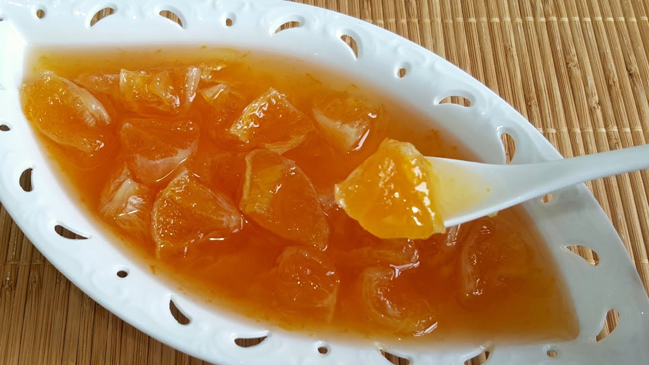 Рецепт оранжевого варенья