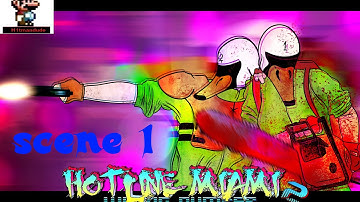 Hotline Miami 2: Wrong Number - Intro and Scene 1 [Walkthrough]