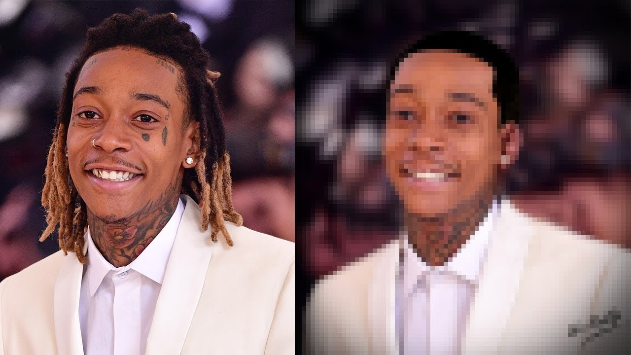 how to draw wiz khalifa face