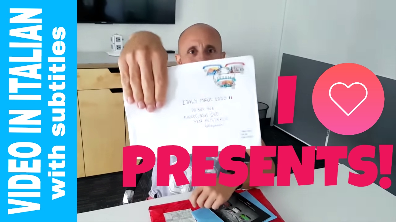 Video In Italian With Subtitles Getting Presents From You