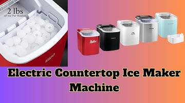 Igloo Portable Countertop Ice Maker Machine Ice Cubes Ready in 7 Minutes