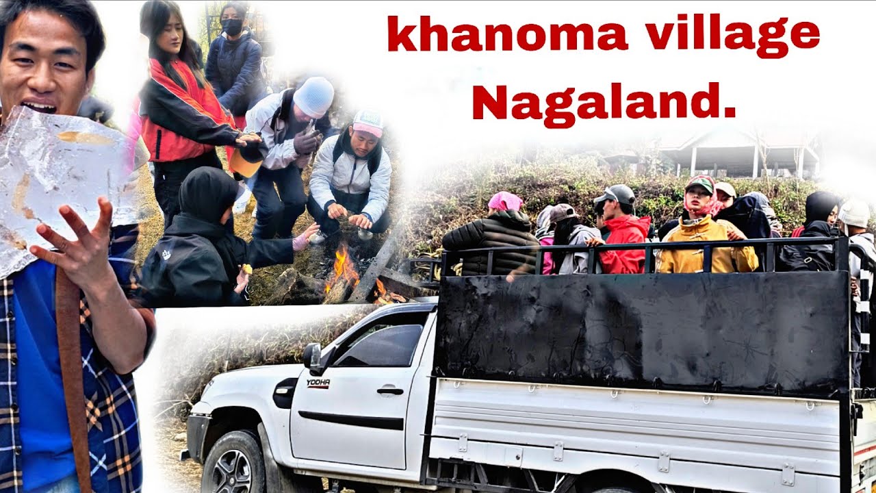 Trekking in khanoma village 