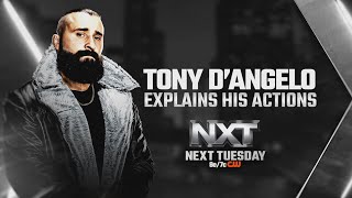 Tony Dangelo Puts Darkstate On Notice Nxt Feb 3, 2026