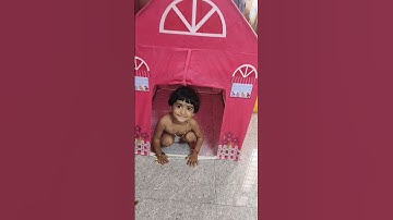 Kids Tent House🏠🏡 #kids #tent #house #play #baby #babyshorts #shortsfeed #shorts