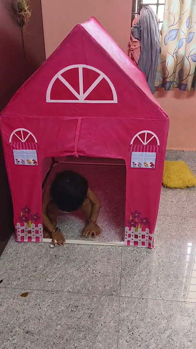 Kids Tent House🏠🏡 #kids #tent #house #play #baby #babyshorts #shortsfeed #shorts