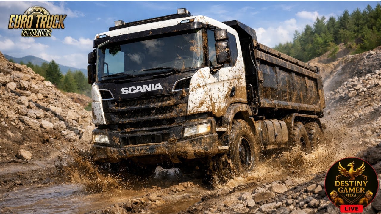 🟢Rota Factor Map Mod | Dangers Deadly Road | ETS2 Multiplayer Convey 