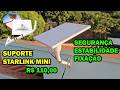 MELHOR SUPORTE PARA INSTALAR A STARLINK MINI NO TELHADO !!!
