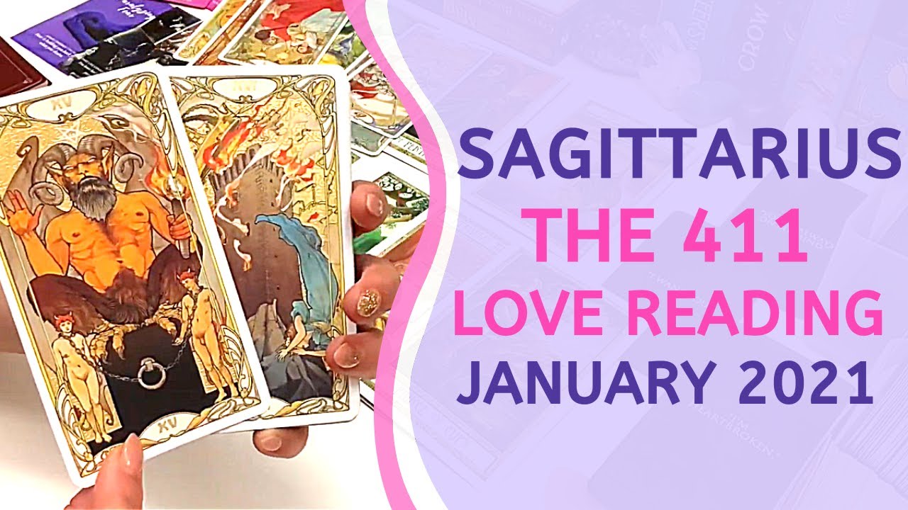SAGITTARIUS LOVE ❤️ A Sincere Apology | The Tower Frees Them! ~ The 411 Tarot Reading Jan 2021