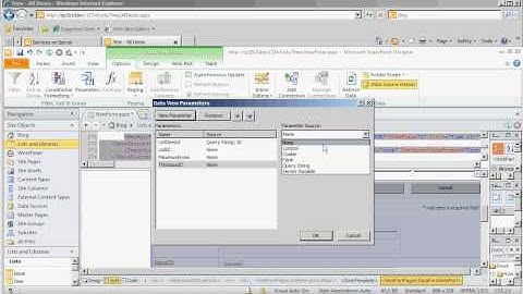 SP 2010 Parent/Child list - Create parameters for newitem form
