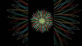 Flower 🌸 Design Using Python Turtle 🐢 ||Graphics Design|| #python #turtle #viral #shorts#shortvideo