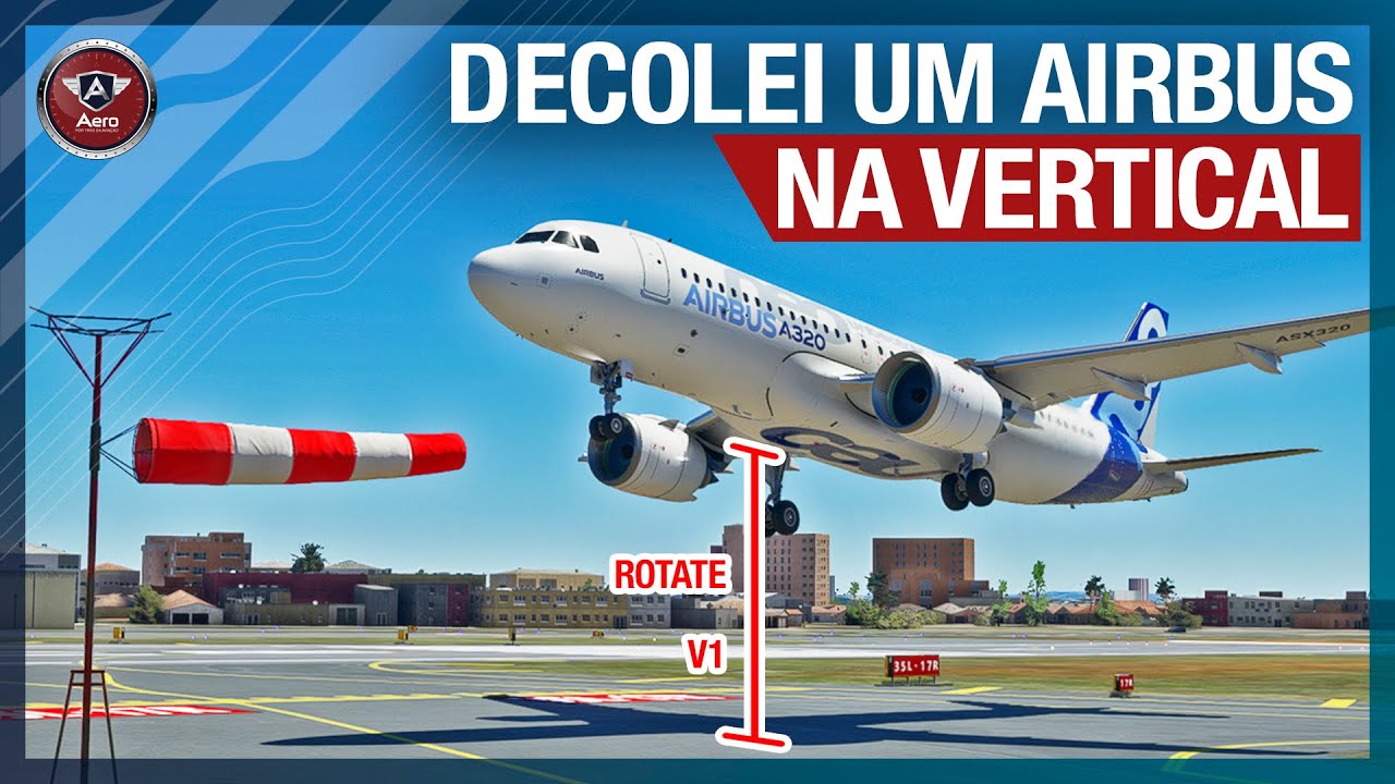 DECOLAR UM AVIÃO PARADO, na vertical, É POSSÍVEL? EU FIZ O TESTE